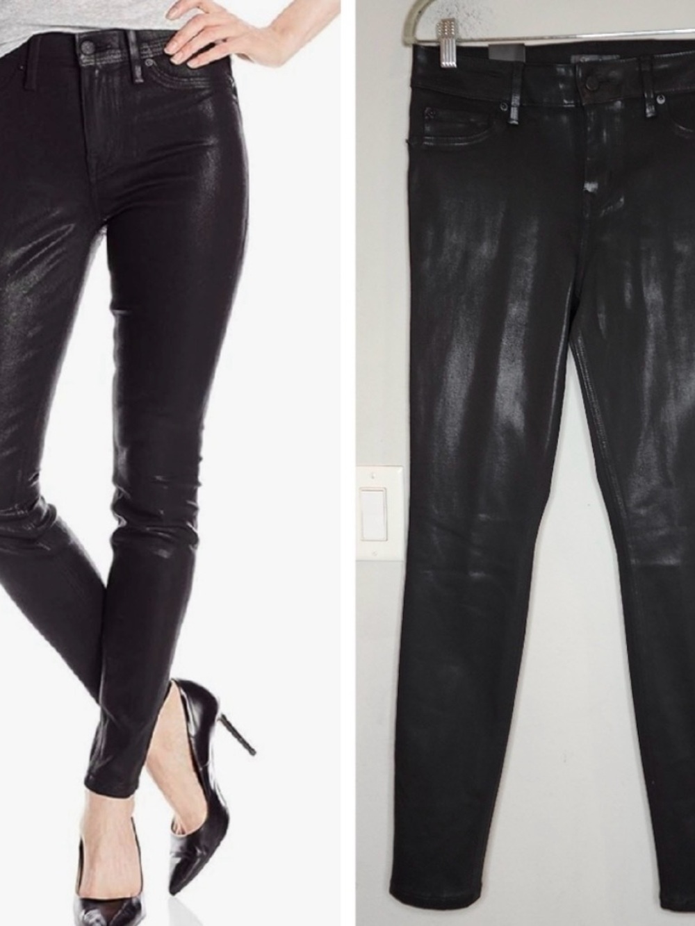 Level 99 Women’s Skinny Jeans in Black